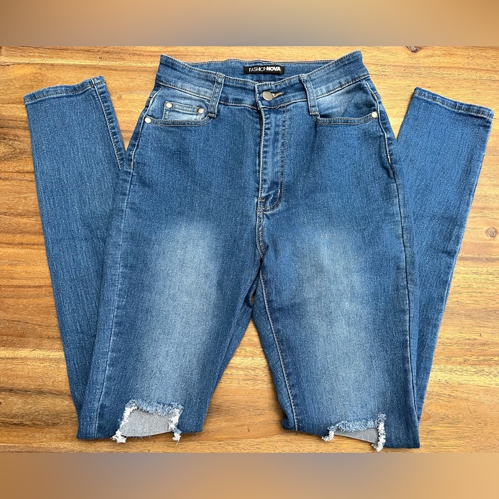High Waisted Skinny Jeans